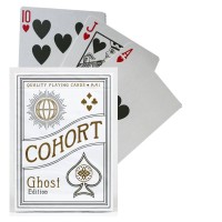 Ellusionist Cohort Ghost Edition žaidimo kortos